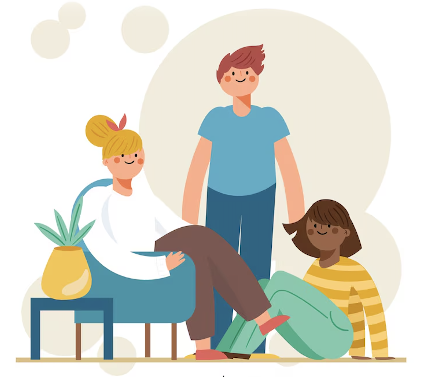 image of a coach consulting with a client